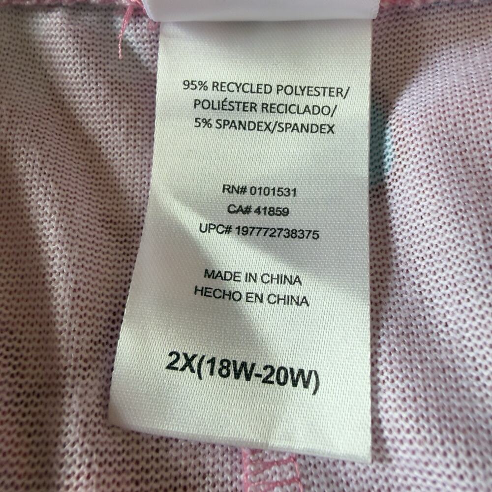 Hello Kitty Women’s Graphic Print Pajama Pants Size 2X 18W 20W Pink Cherry - Picture 7 of 11
